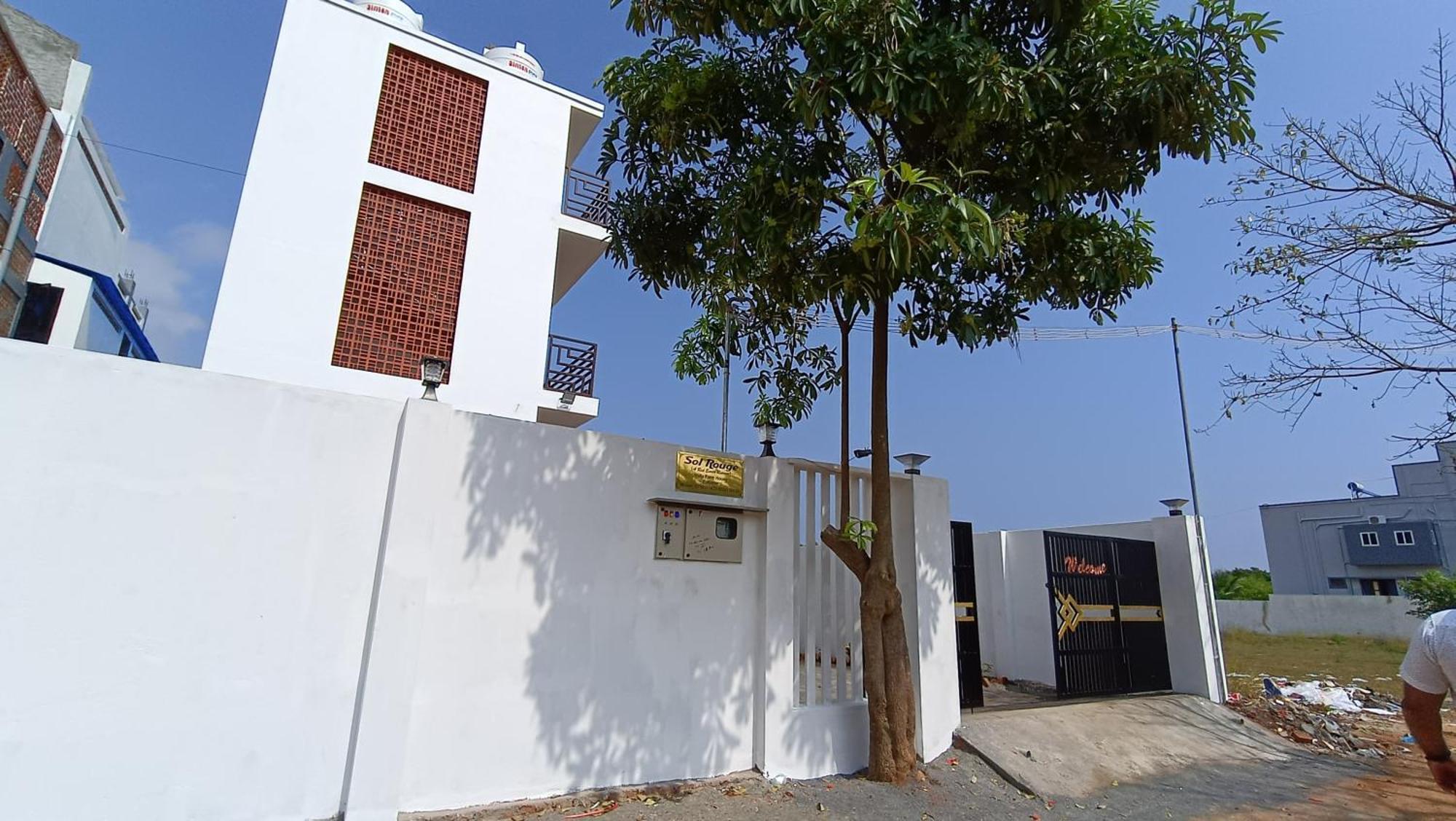 Sol Rouge Private Pool Villa Auroville Luaran gambar